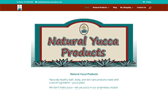 Desktop Screenshot of naturalyuccaproducts.com